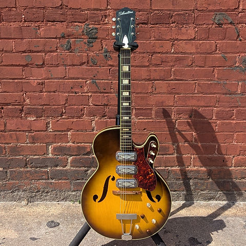 60's Silvertone 1429 - Sunburst | Classic City Vintage Guitars