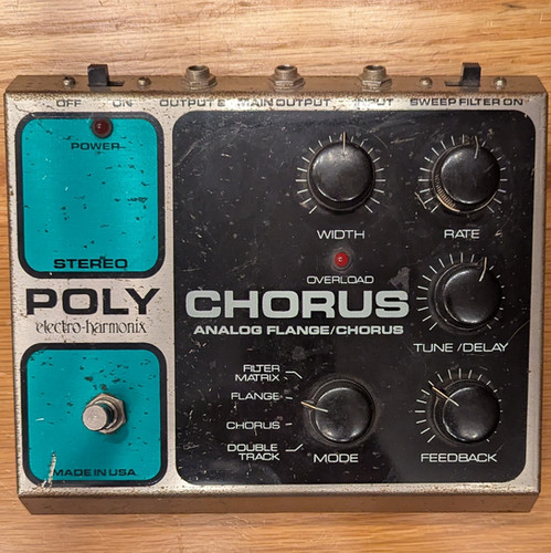 Electro-Harmonix Stereo Poly Chorus Reissue | Classic City Vintage