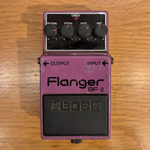 BOSS BF-2 Flanger（ビンテージ） BOSS BF-2 Flanger 1995 W/Box near Mint Vintage Guitar Pedal