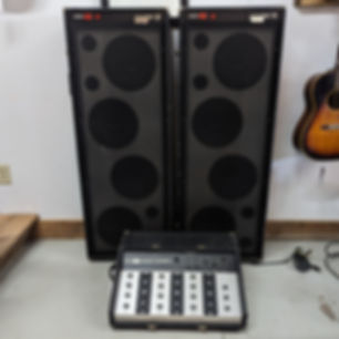 Sunn Model 5 4x12 Pair w/ Concert Controller 1