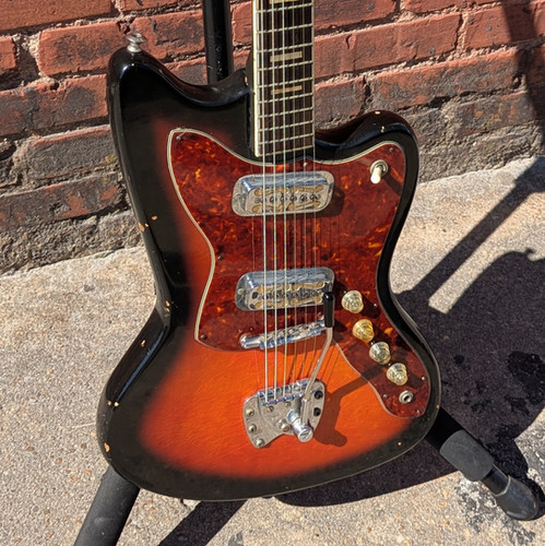 P*K様 希少 harmony ハーモニー silhounette 60年代 ガ 1960's Harmony H19 | Classic City Vintage Guitars