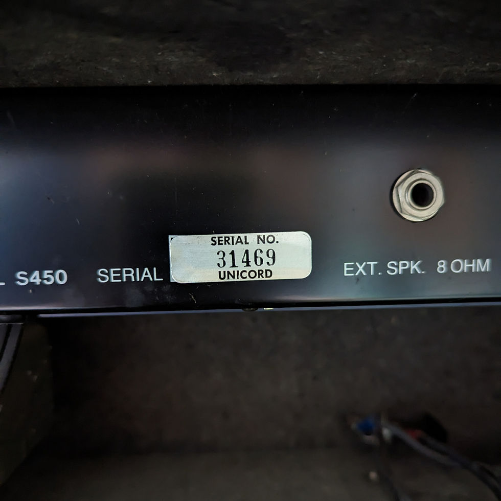 Thumbnail: 70's Univox Stage 450 115B Bass Amp