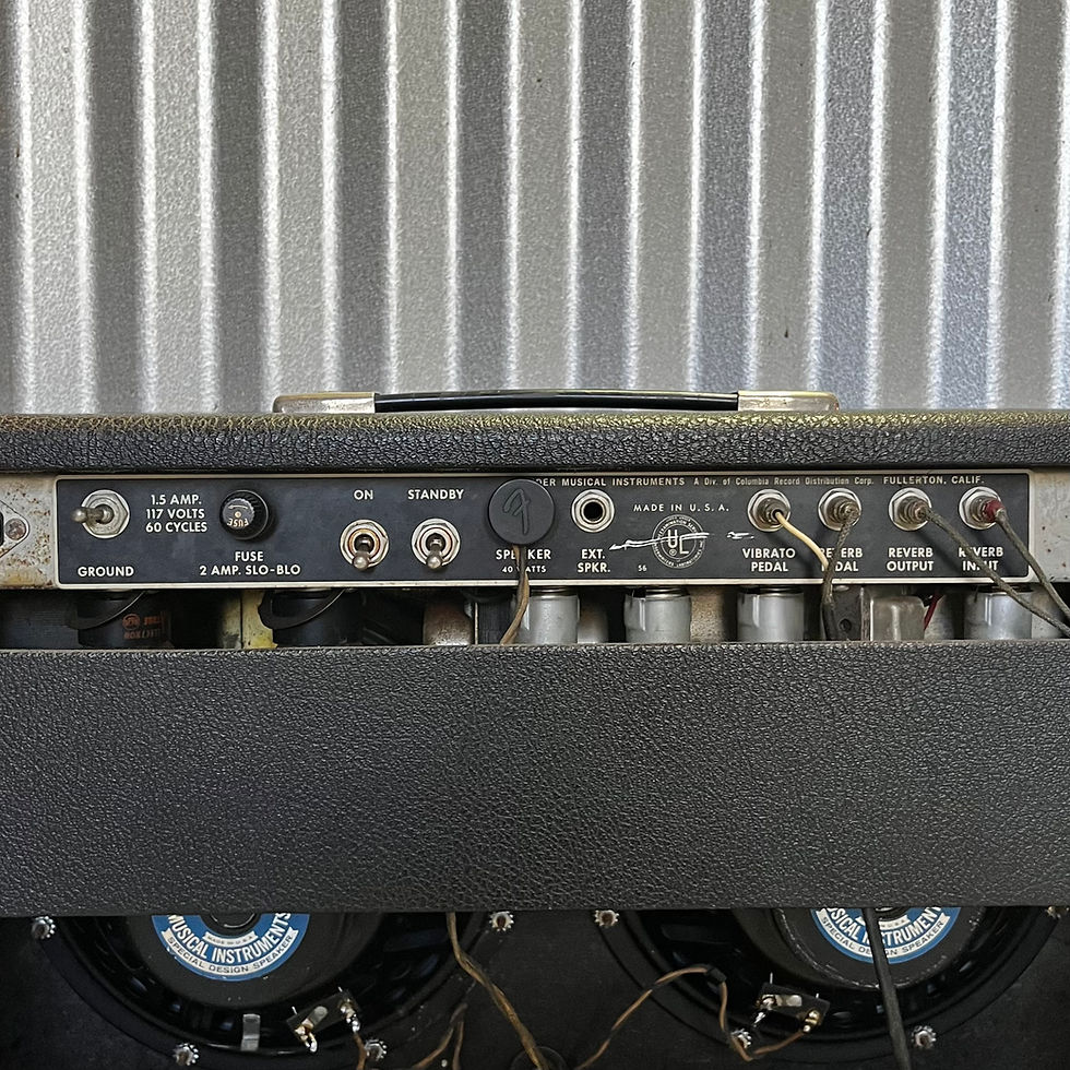 Thumbnail: 1966 Blackface Fender Super Reverb