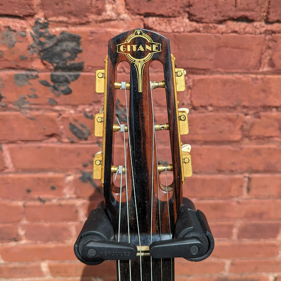Thumbnail: Gitane D-500 Grande Bouche Gypsy Jazz Acoustic Guitar