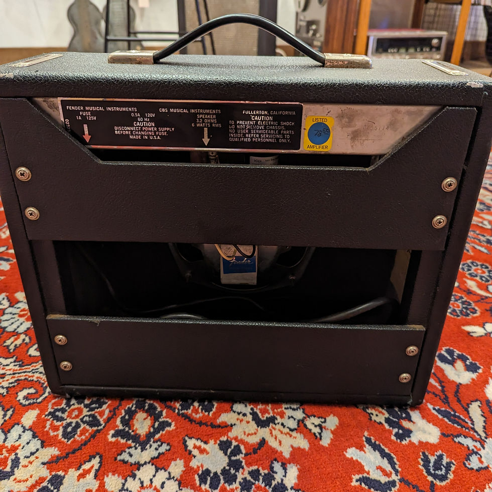 Thumbnail: 1973 Fender Champ 6-Watt 1x8" Guitar Combo - Silverface