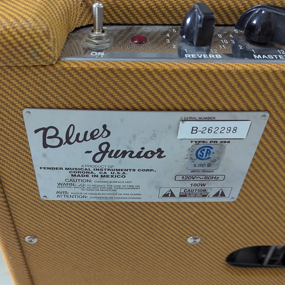 Thumbnail: 2010 Fender Blues Junior