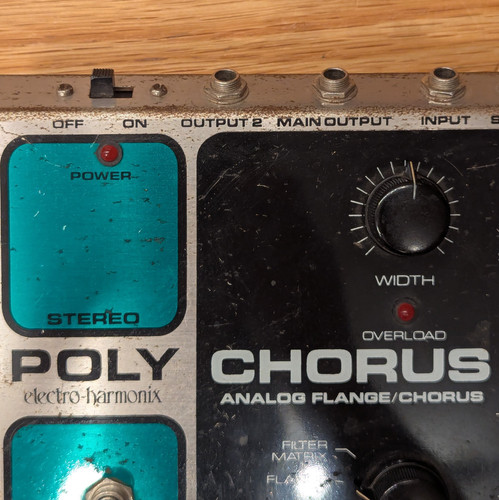 Electro-Harmonix Stereo Poly Chorus Reissue | Classic City Vintage