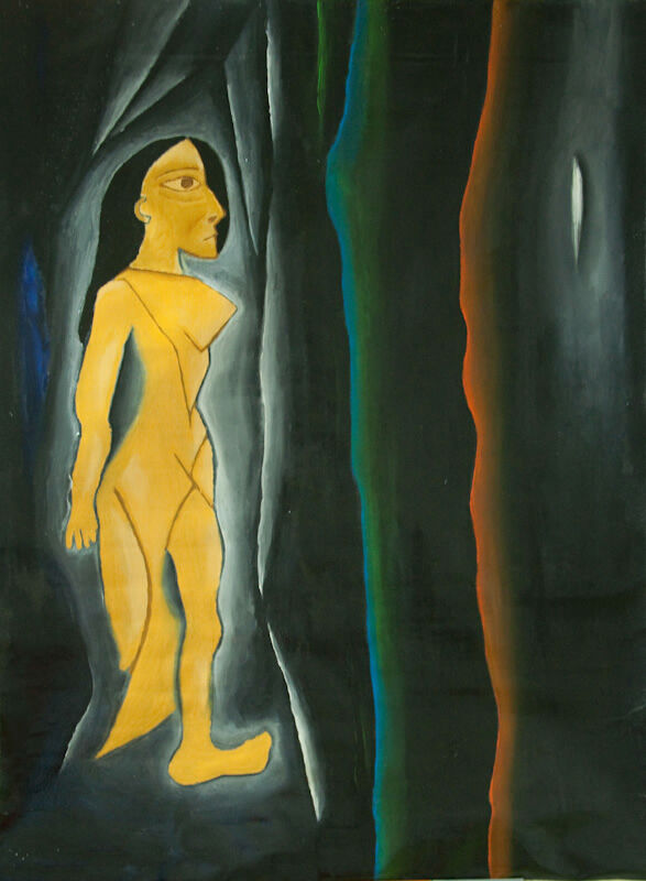 Nude in cave (1.2*0.9m)