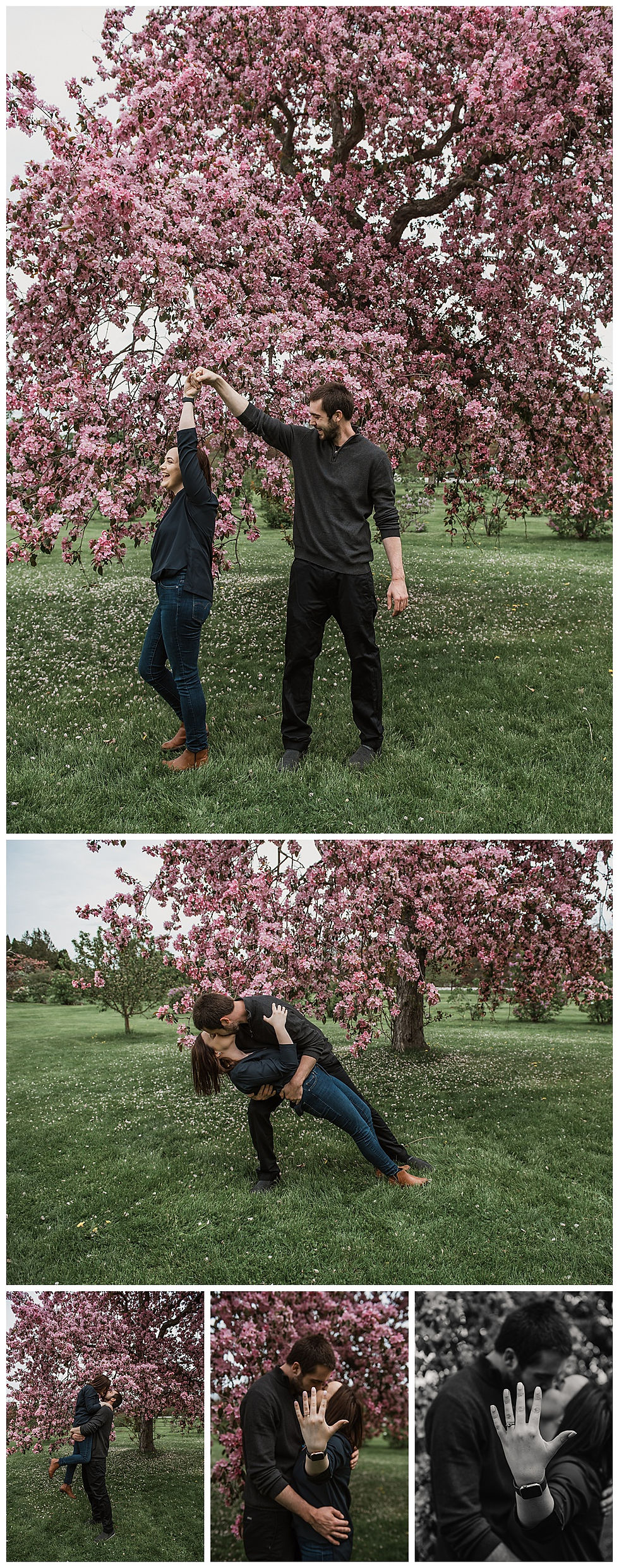 Ottawa Wedding Photographer, Ottawa Engagement Photographer, Ottawa Engagement, Ornamental Gardens, Spring Engagement