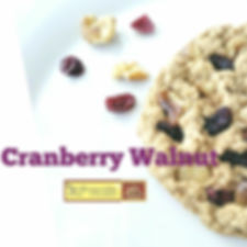 Gourmet Gift Box, 12 LG Sz Cranberry Walnut Oatmeal, Awesome Oat Cookie Delivery