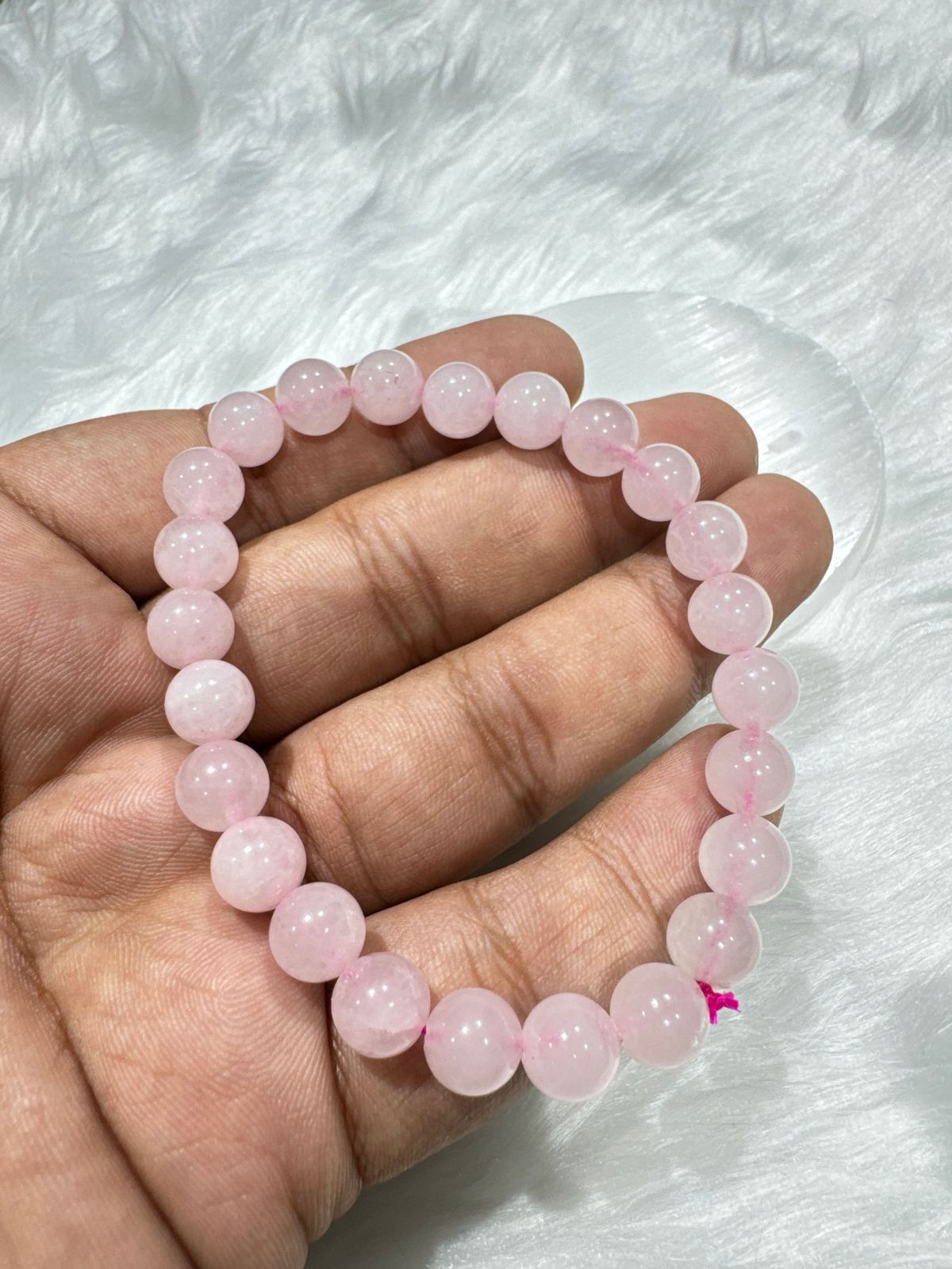 Rose Quartz bracelet (For Love)