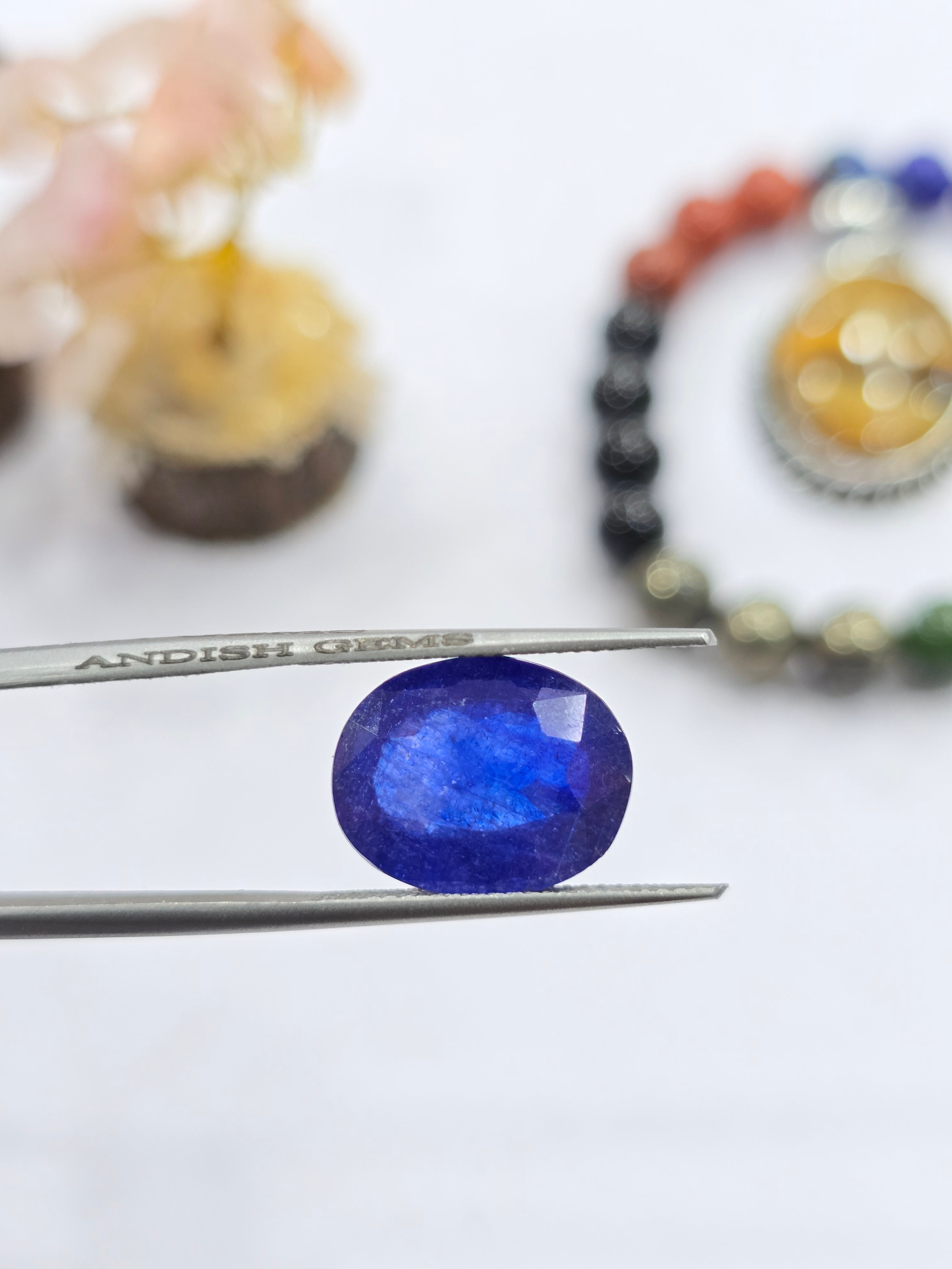 blue sapphire 7.35 carat