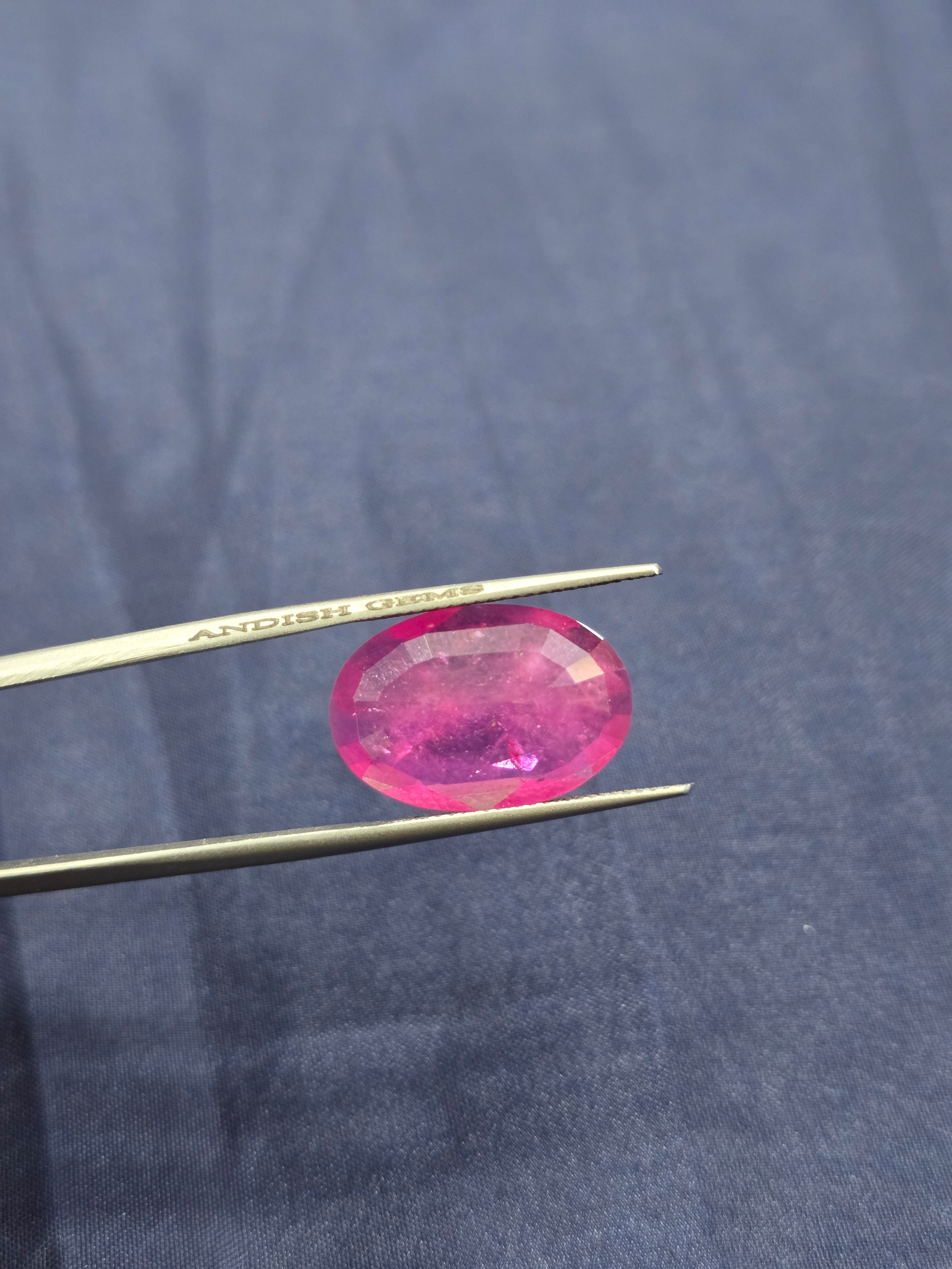 Natural Ruby(manik) 9.75 carat