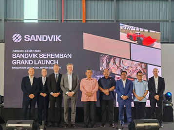 Sweden-based Sandvik Celebrates Inauguration of New Load and Haul Factory in Malaysia