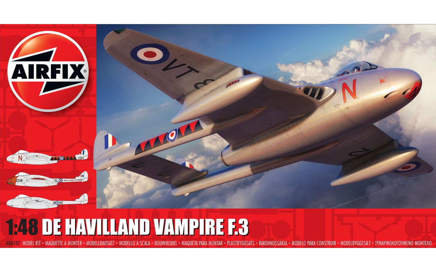 A06107 de Havilland Vampire F.3