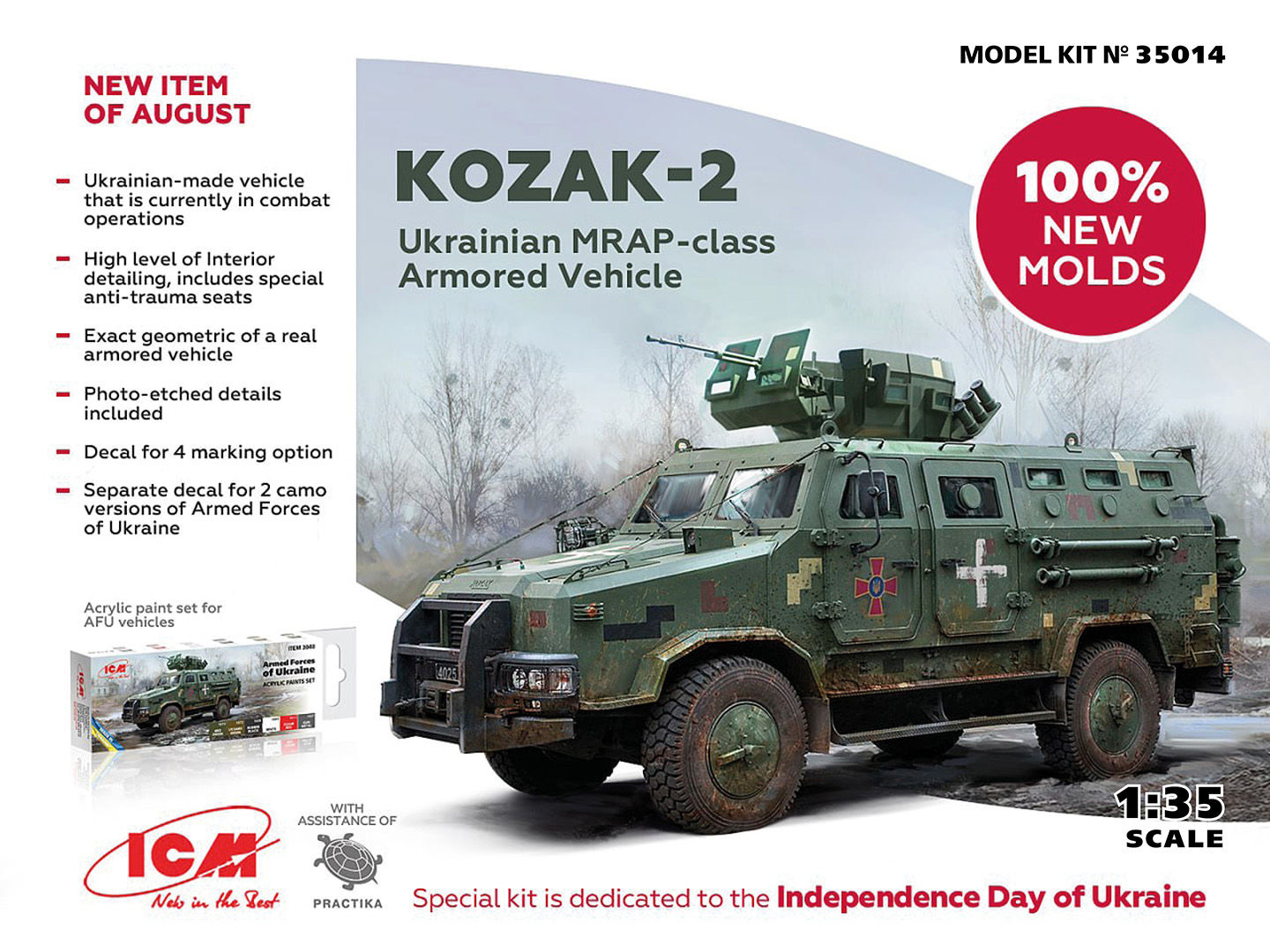 ‘Kozak-2’ Ukrainian MRAP-class Armored Vehicle
