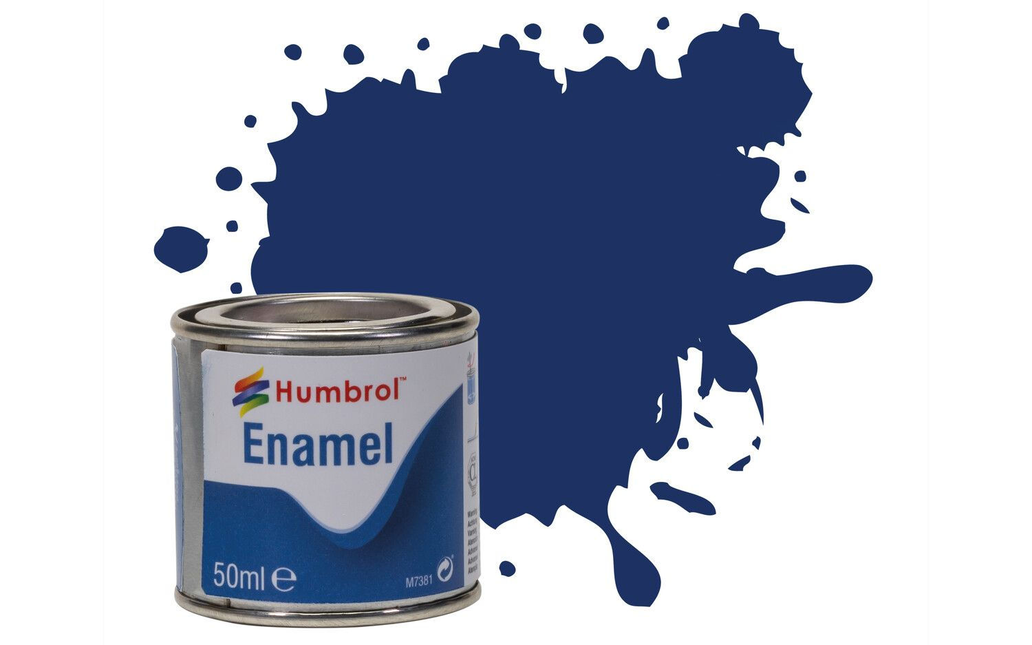 AQ0015 Enamel Paint: 15 - Midnight Blue - Gloss - (50ml)