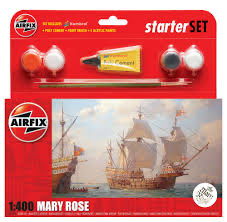 *Airfix. A55114. Starter Set Mary Rose 1:400
