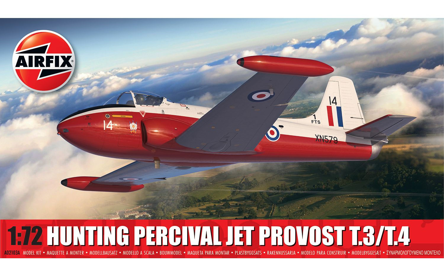 A02103A Hunting Percival Jet Provost T.3/T.4