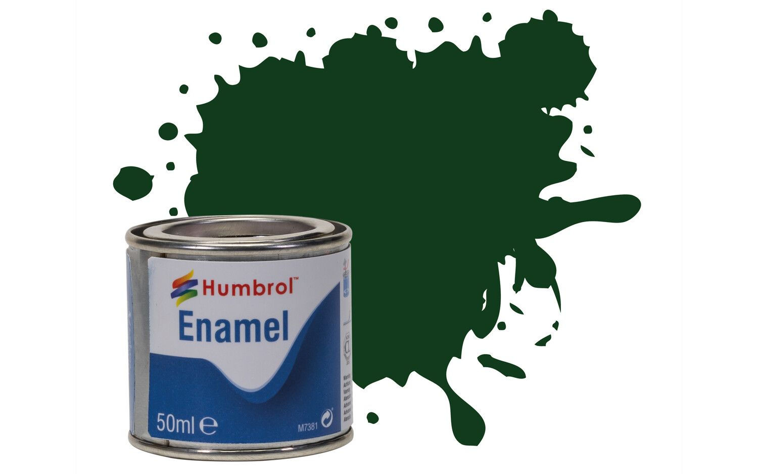 AQ0003 Enamel Paint: 3 - Brunswick Green - Gloss - (50ml)