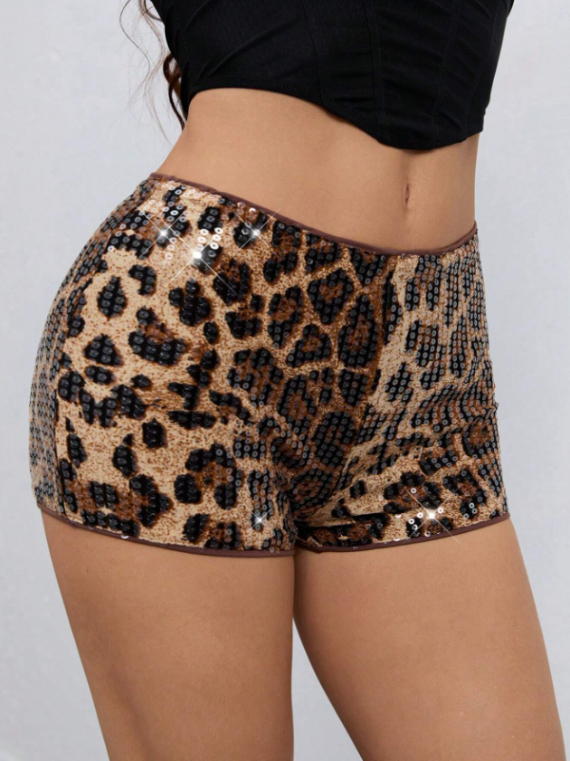 Short Animal Print