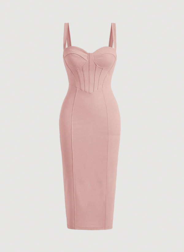 Vestido Sirena Rosa