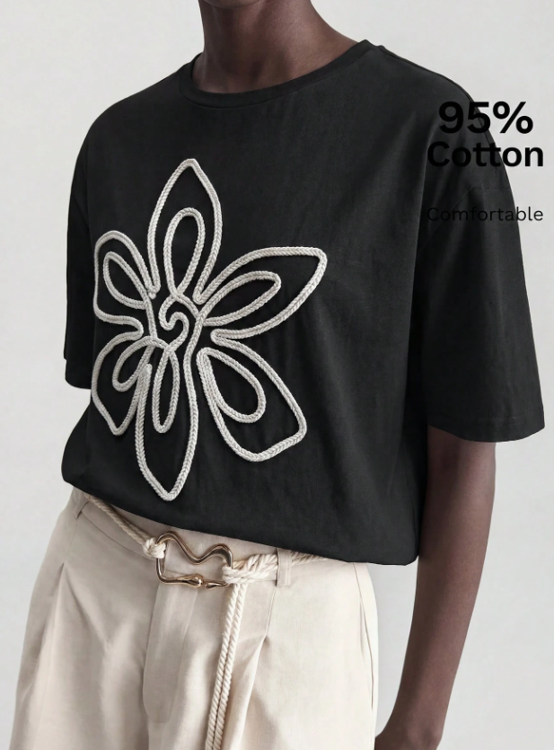 Camiseta Bohemia Negro