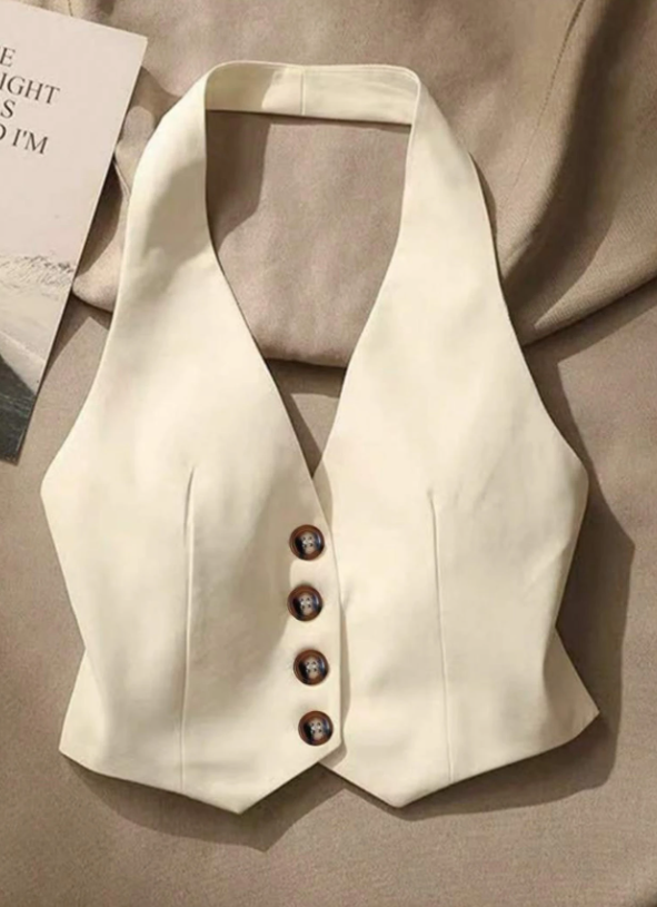 Chaleco Casual Perla
