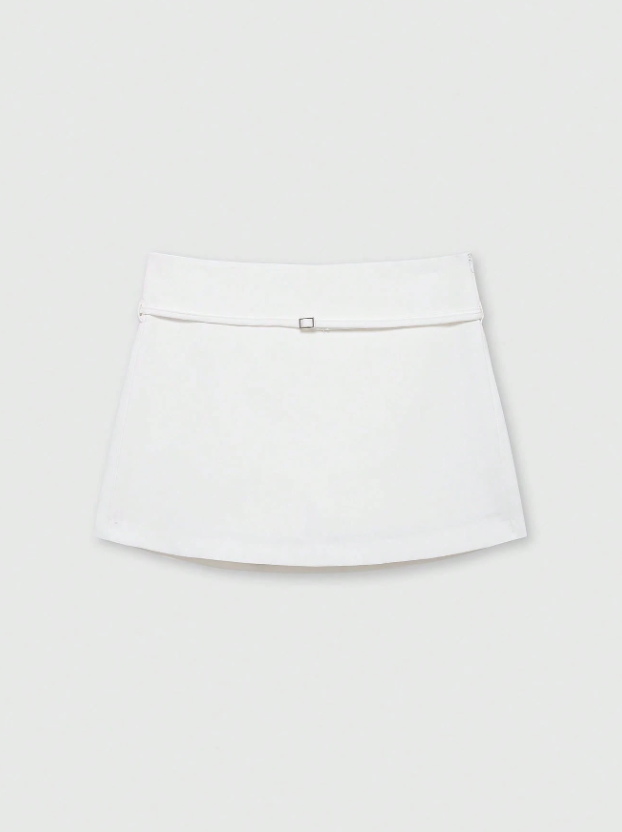 Falda Viviana Blanca