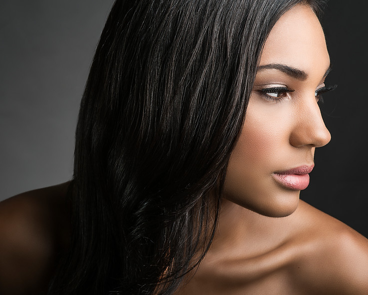 Dark Hair Beauty