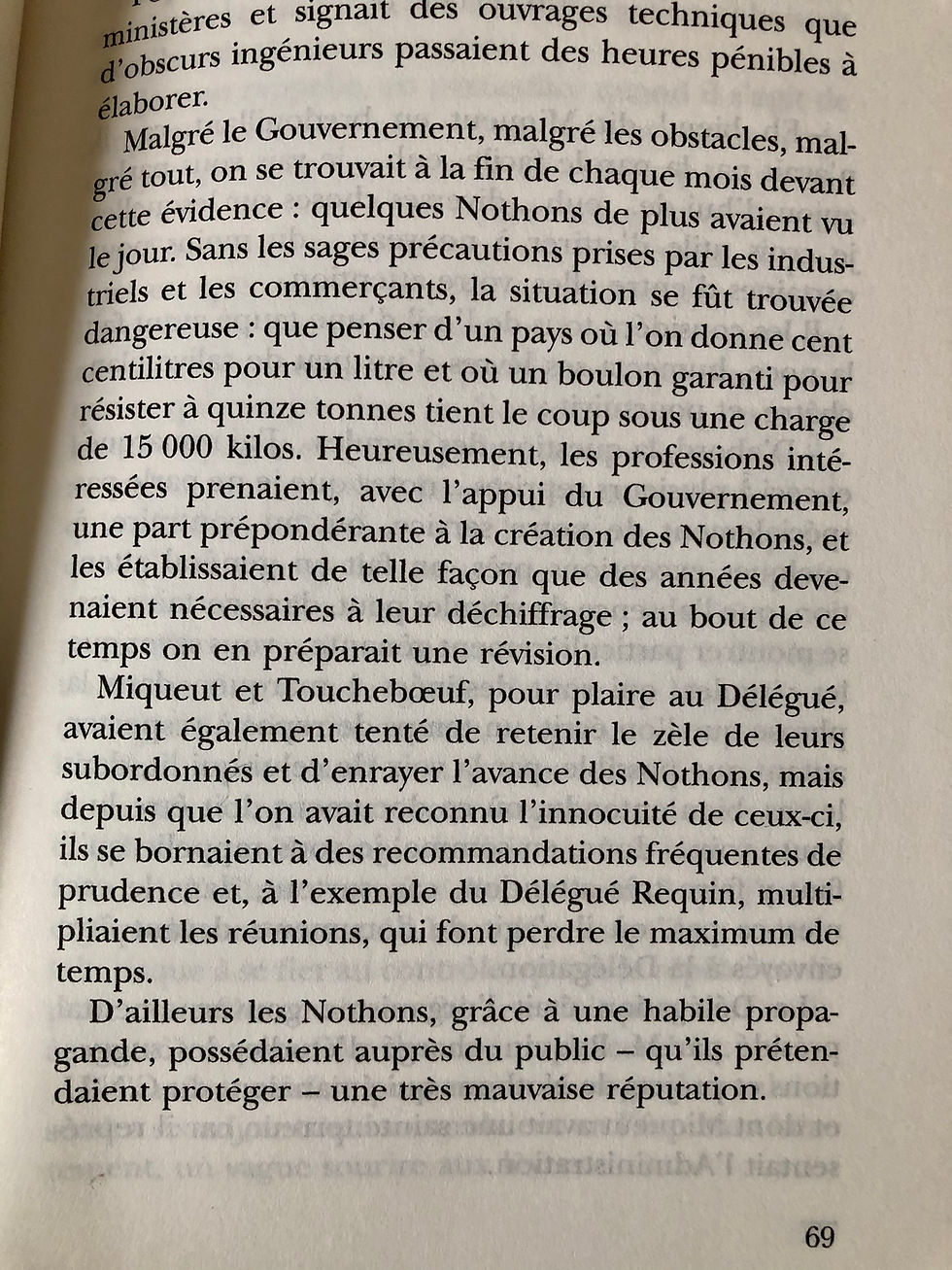 Extrait de Vercoquin et le plancton, Boris Vian (Gallimard)