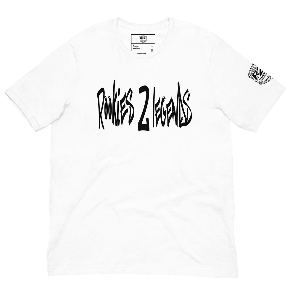 Thumbnail:  ROOKIES 2 LEGENDS Unisex t-shirt