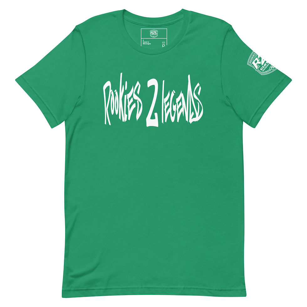 Thumbnail:  ROOKIES 2 LEGENDS Unisex t-shirt