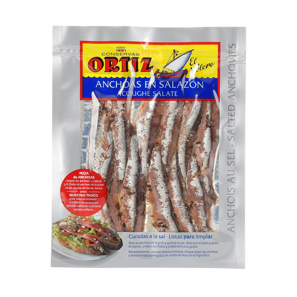 Ortiz Salted Anchovies