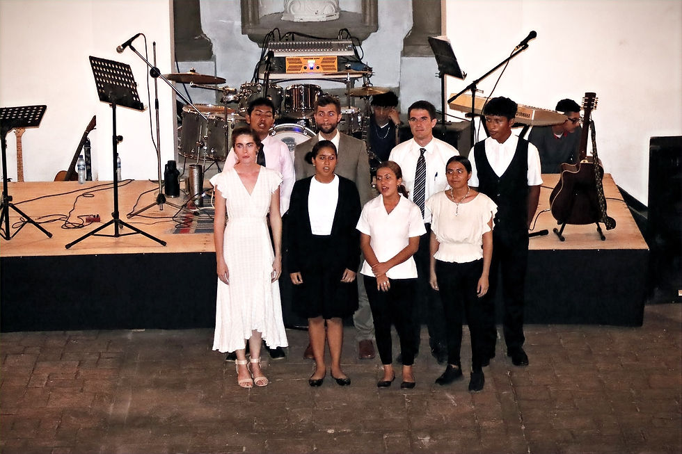 choir singing together
