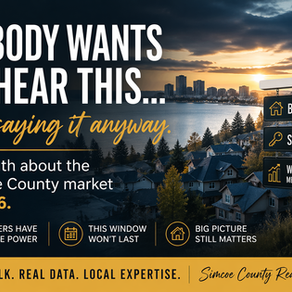 Simcoe County real estate market update 2026 – is now a good time to buy or sell