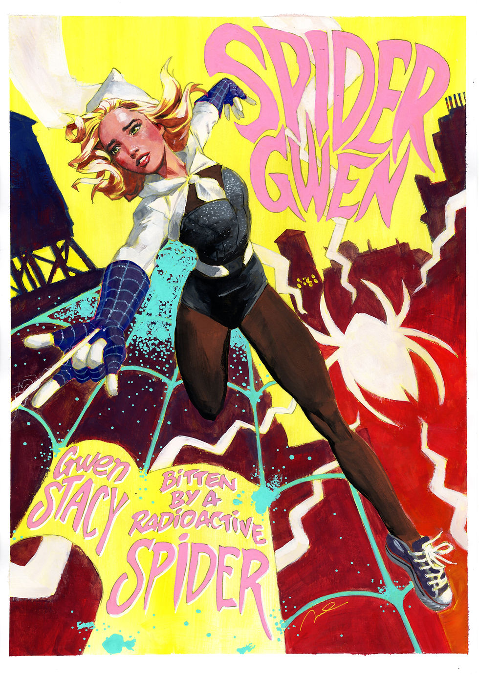 Spider Gwen Super Poster Edition - Gerald Parel