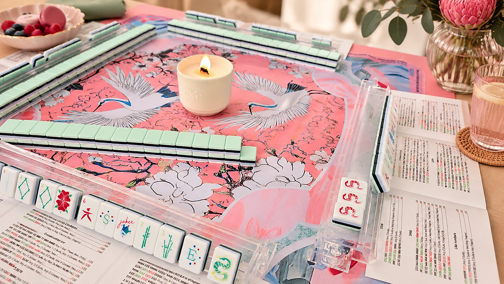 Colourful American Mahjong Sets