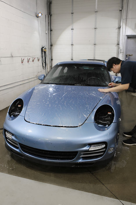 Porsch 911 turbo PPF