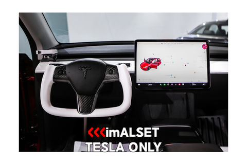 Tesla Model Y Yoke Handle installation, Toronto Tesla upgrade