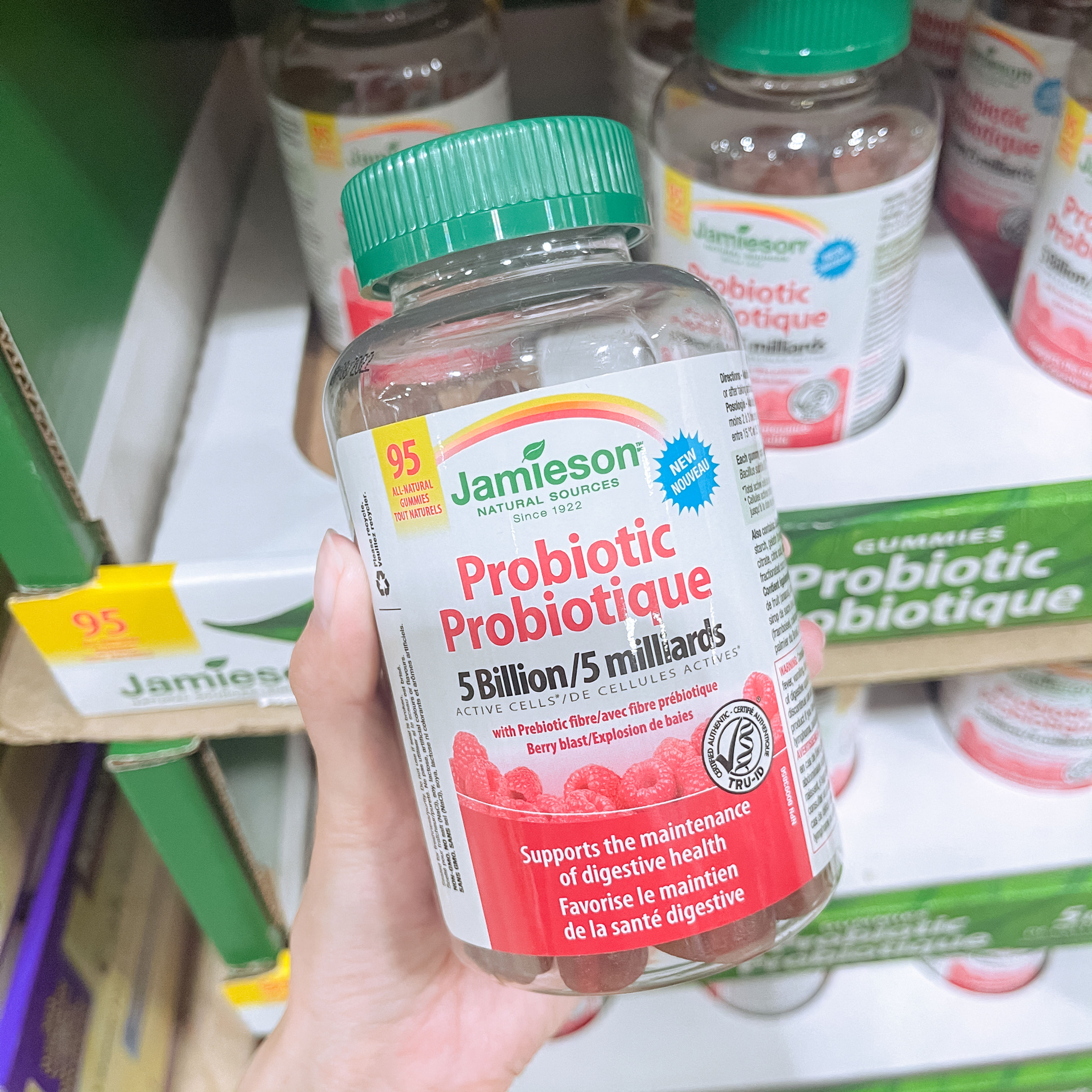 [Pre-Order] Jamieson 健美生 - 50億[強效配方]益生菌軟糖 [95粒裝]