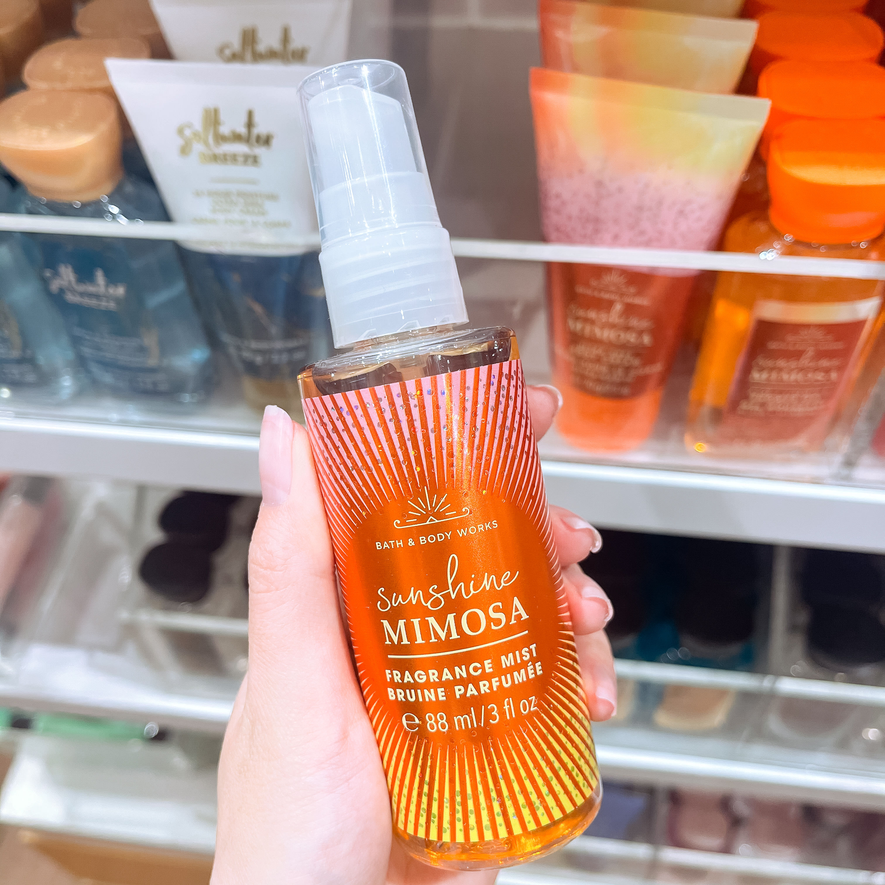 [Pre-Order] BBW 香體噴霧 - Sunshine Mimosa [旅行裝]