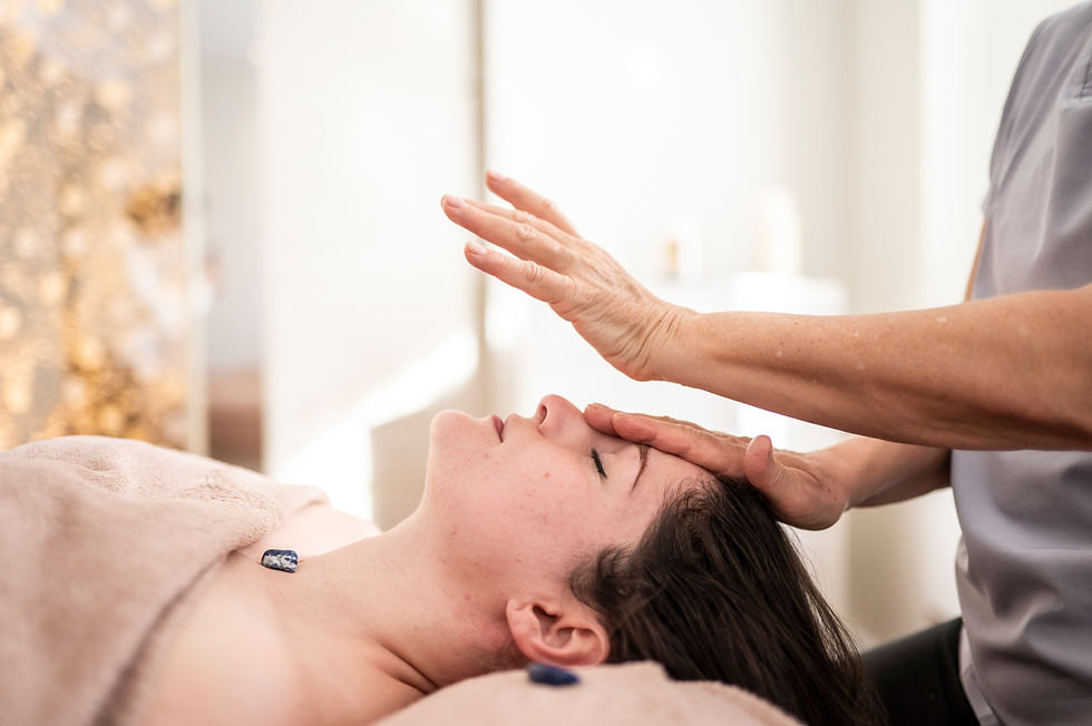 Massage énergétique du voyage minéral du visag
