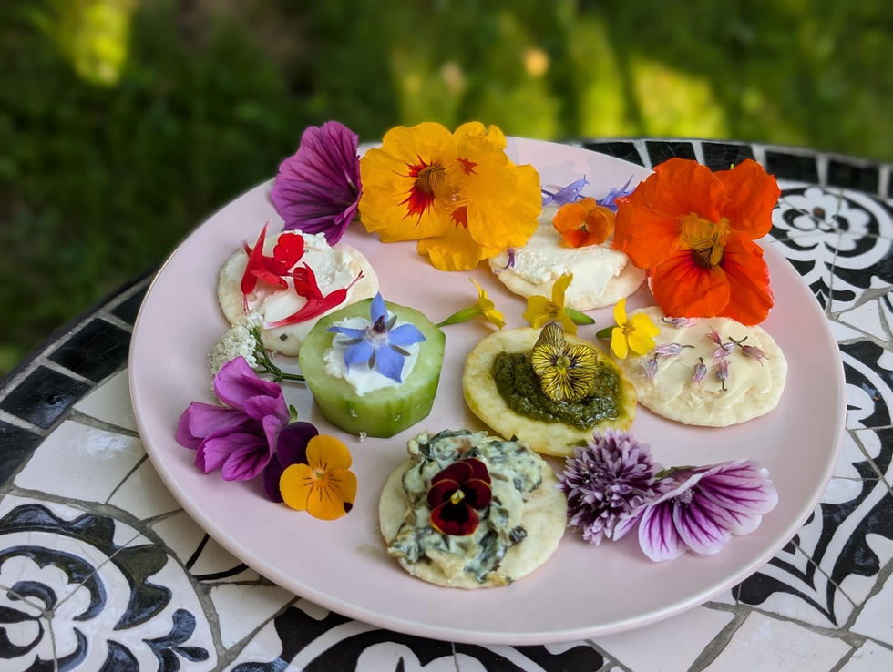 Atelier sur les fleurs comestibles et médicinales