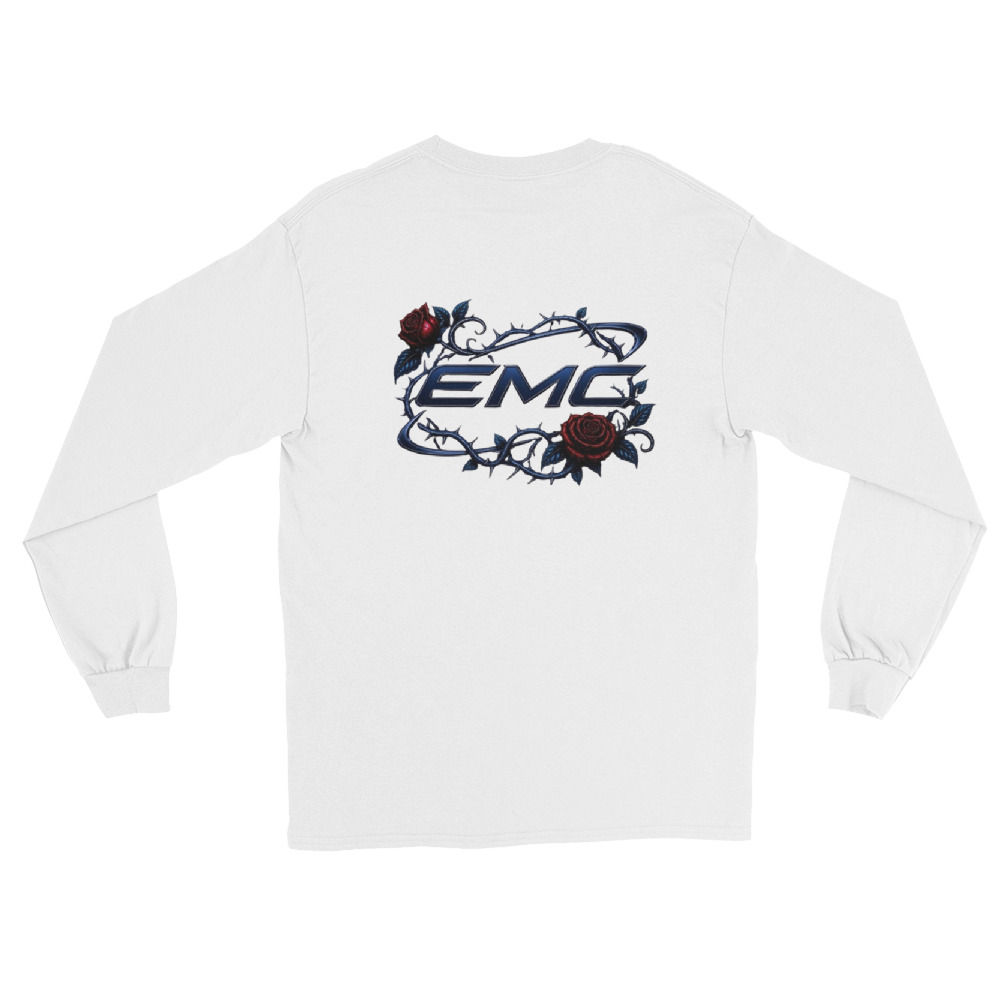 Long sleeve blue vine EMC.