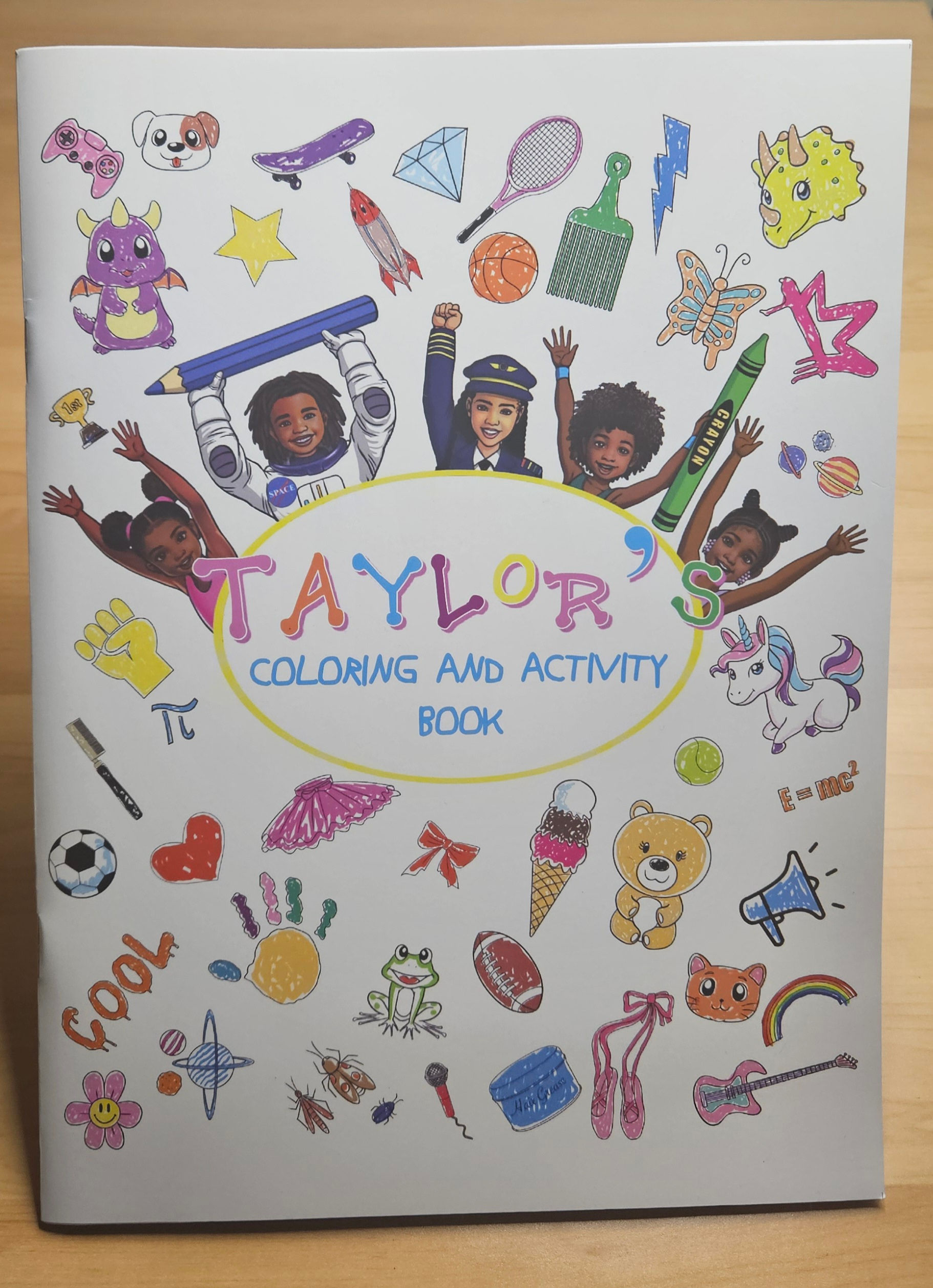 Taylor's Coloring and Activity Book PDF/DIGITAL