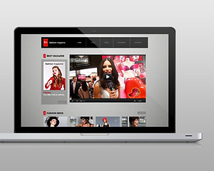 Website on Laptop