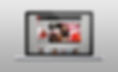 Website on Laptop