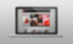 site sur un ordinateur portable