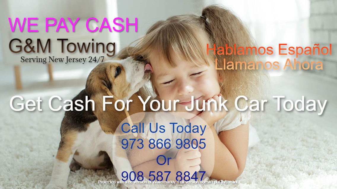 Cash For Junk & Old Cars in New Jersey